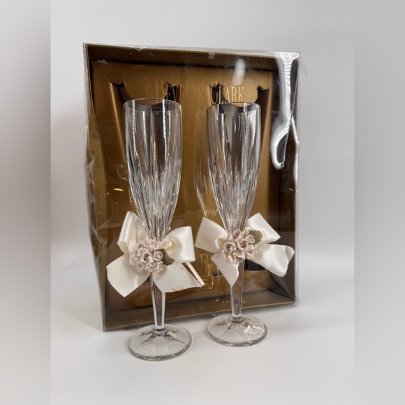 Other - HOST PICK. Wedding Bride & Groom Glasses Vintage